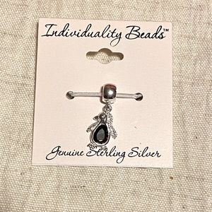 Brand New-Penguin Charm Bead By Individuality Beads For A Charm Style Bracelet